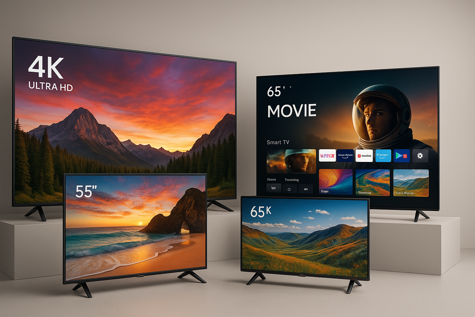 make me smart tvs pictures in 4k