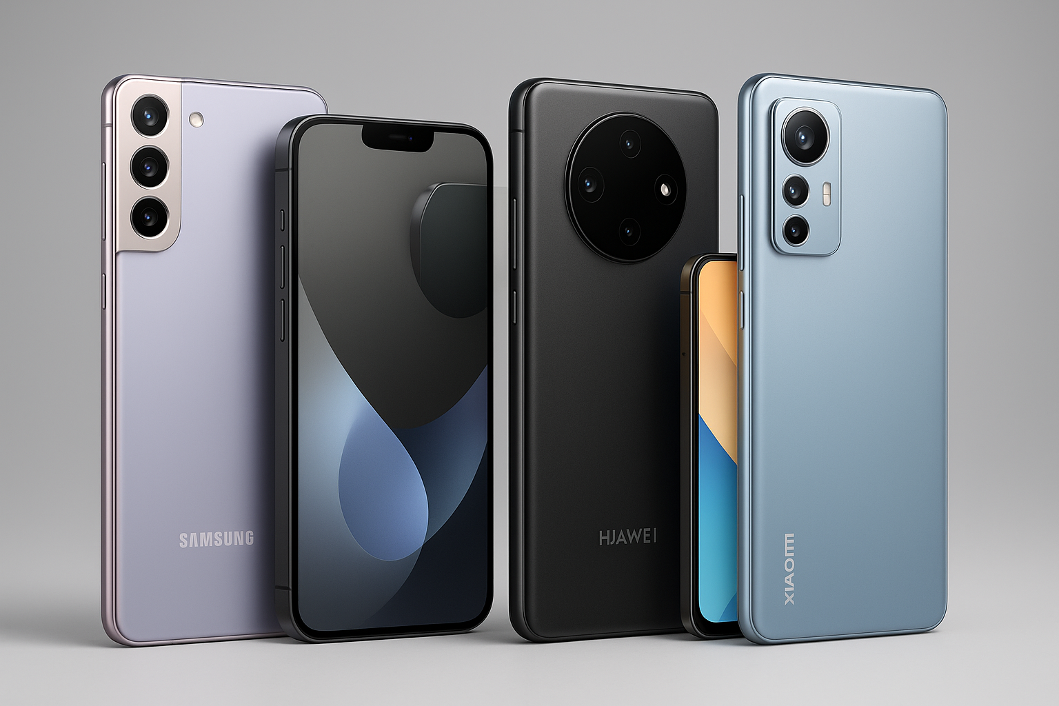 make some smarthphones like samsung apple huawei xiaomi